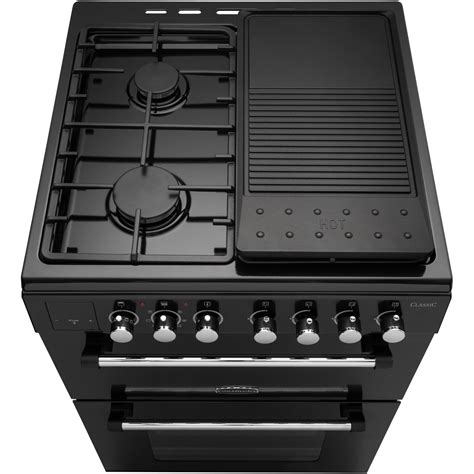 rangemaster 60cm gas cooker black